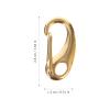 MERRYHAPY Stainless Steel Clip Ring Set view 2