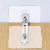 Metal Anti-Tip Furniture Wall Anchors, 5 Sets – No-Drill Installation view 2