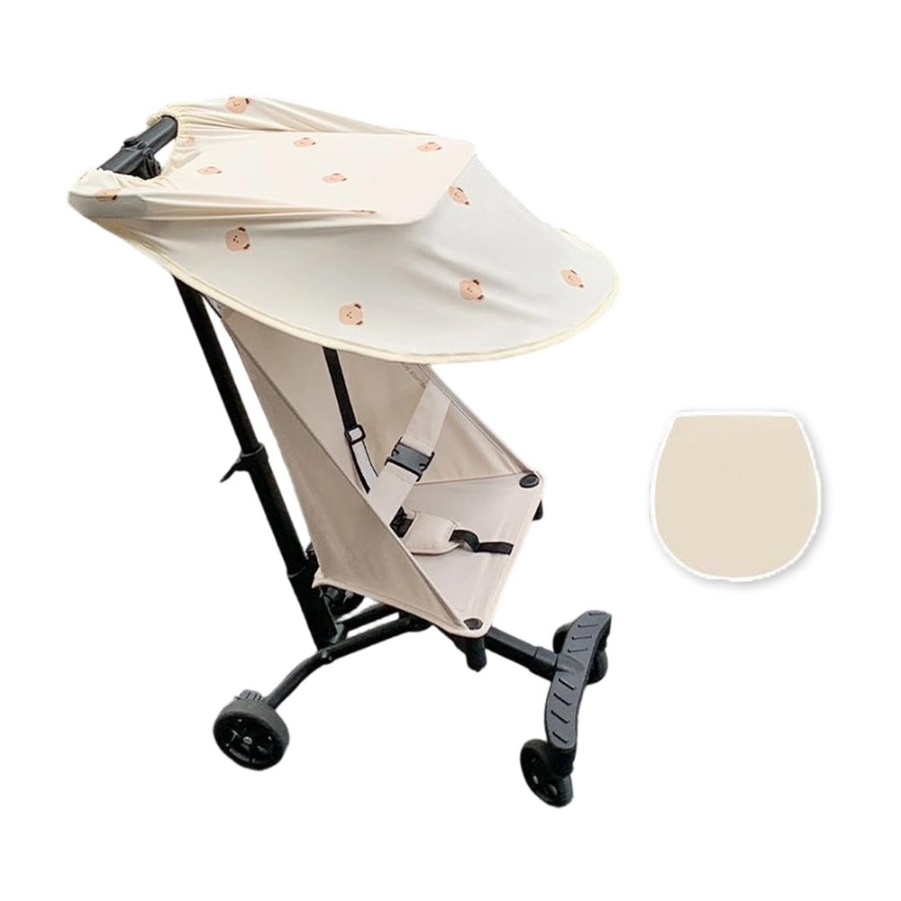 Polyester Stroller Sun Canopy with Shade and Ventilation