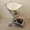 Polyester Stroller Sun Canopy with Shade and Ventilation view 3