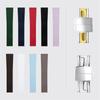 Clouism 19 mm Soft FKM Fluororubber Watch Strap, Compatible with Patek Philippe Aquanaut 5067A-001 (White 2) view 2