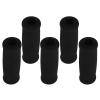 5 Black Foam Hand Grips for Walking Sticks and Crutches view 1