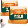 Persimmon Soap for Senior Odor Control, Deodorizing Bar, 2-Pack view 1