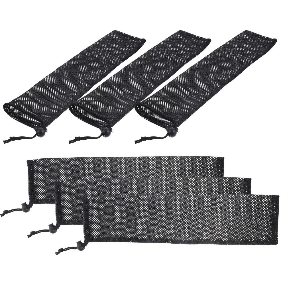Hanging Bird Feeder Mesh Bags, 6 Nylon Bags for the Garden