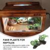 Resin Plant Ornament for Reptile Terrariums and Aquariums view 3