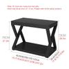 Sturdy Metal Aquarium Stand, 2-Tier Storage Rack view 2