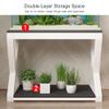Sturdy Metal Aquarium Stand, 2-Tier Storage Rack view 3