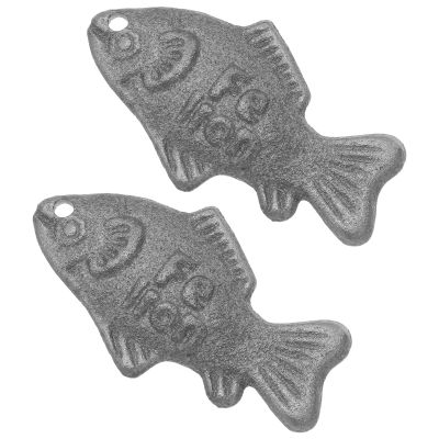 LALAFINA Cast Iron Fish, 2-Pack, Natural Iron Supplement for Athletes and Vegetarians