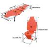 Generic Folding Ambulance Stretcher Chair, 2-in-1 Emergency Stair Evacuation Chair view 3