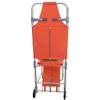 Generic Emergency Rescue Stretcher, Foldable Aluminum Stretcher for Ambulances, Fire Departments and Evacuations, Stair Chair with 2 Support Feet and Wheels view 4