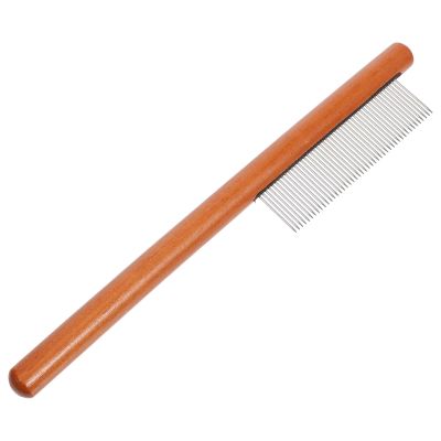 Hemobllo Pet Grooming Comb with Fine Metal Teeth for Cats and Dogs