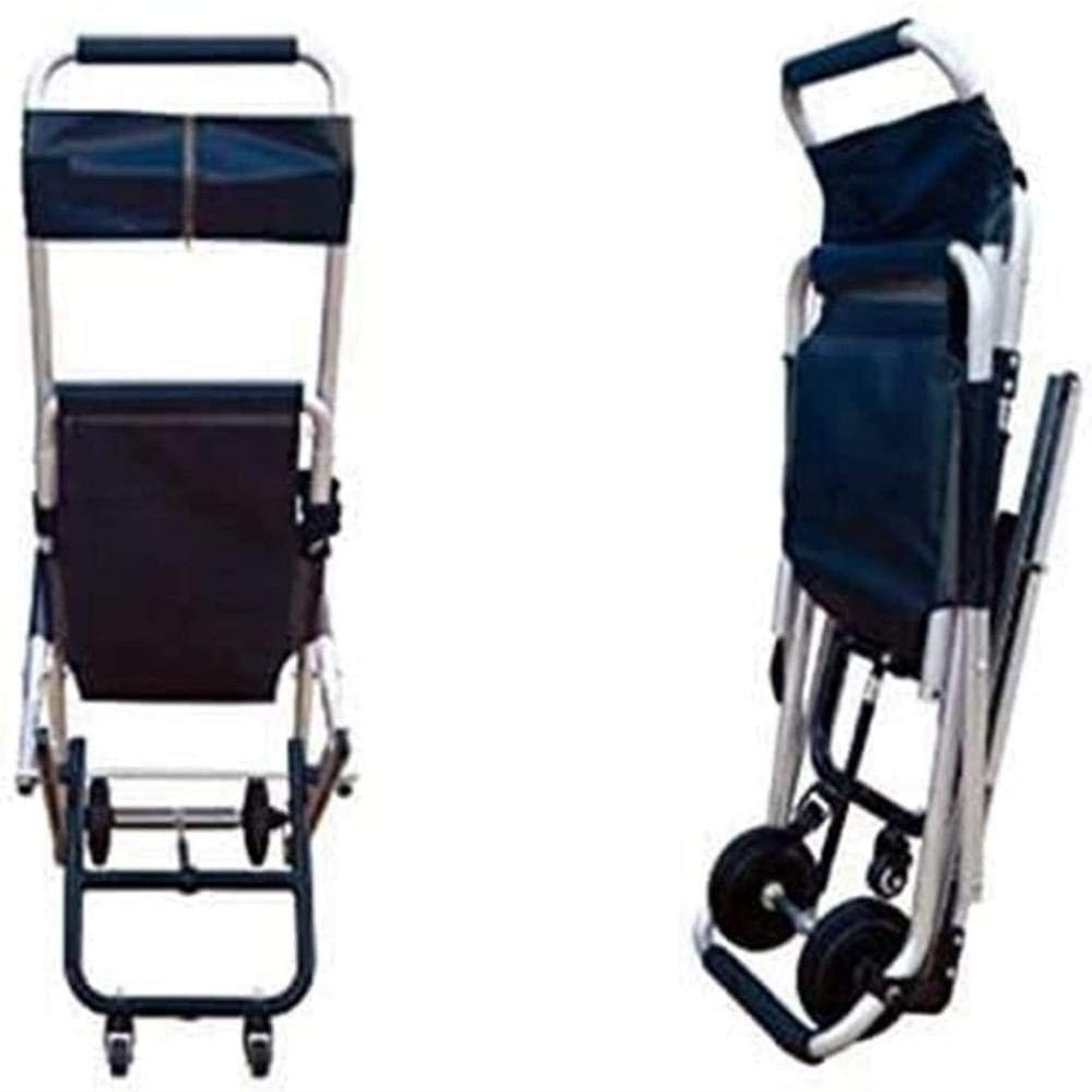 Generic Portable Foldable Stair Lift with Quick-Release Fasteners for Emergency Evacuation and Assisting Older Adults