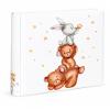 Cat & Bears Baby Photo Album 30 x 30 cm, 100 White Pages, Bear & Bunny II view 1
