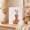 Cat & Bears Baby Photo Album 30 x 30 cm, 100 White Pages, Bear & Bunny II view 3