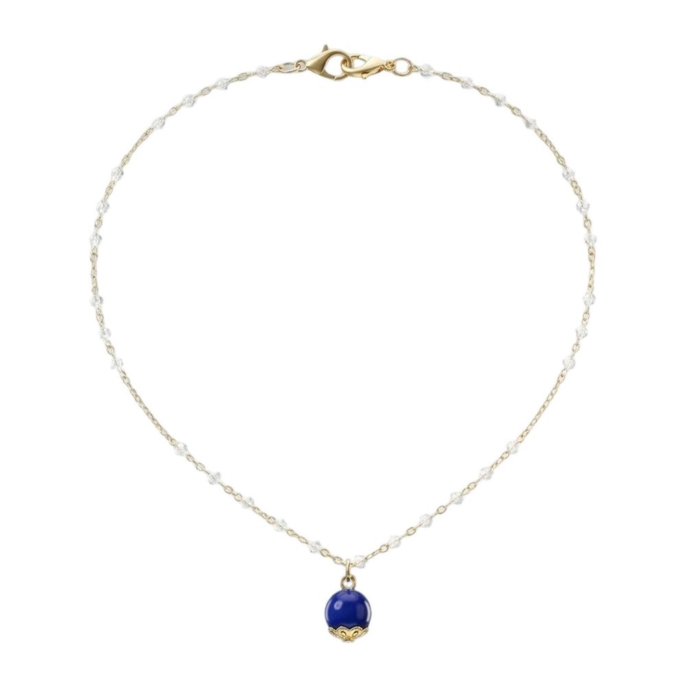 Adjustable Cat Necklace with Sparkling Charm