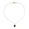 Adjustable Cat Necklace with Sparkling Charm view 1