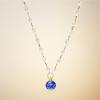 Adjustable Cat Necklace with Sparkling Charm view 3
