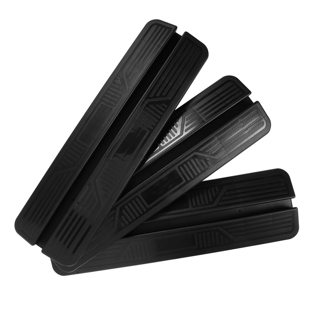 HOMOCONO 3-Piece Lightweight PP Dog Safety Barrier and Door-Threshold Ramp