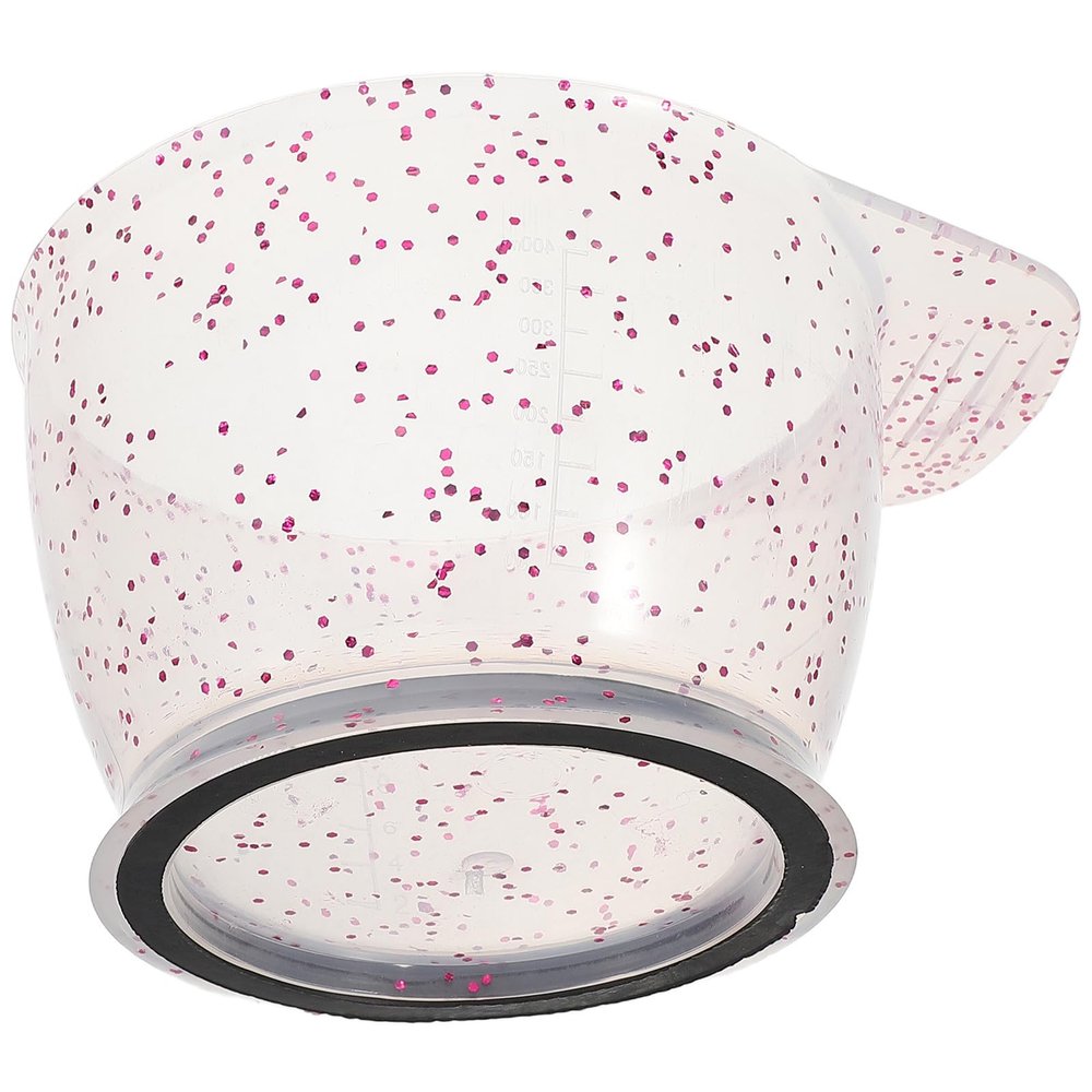 Large Pink Plastic Hair Dye Mixing Bowl