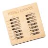 Tsophreniq Wooden Dog Feeding Reminder Board with Paw Prints view 1