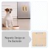Tsophreniq Wooden Dog Feeding Reminder Board with Paw Prints view 4