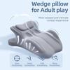ICTWTWLLY 27° Couple Pillow for Intimacy & Comfort, Black view 2