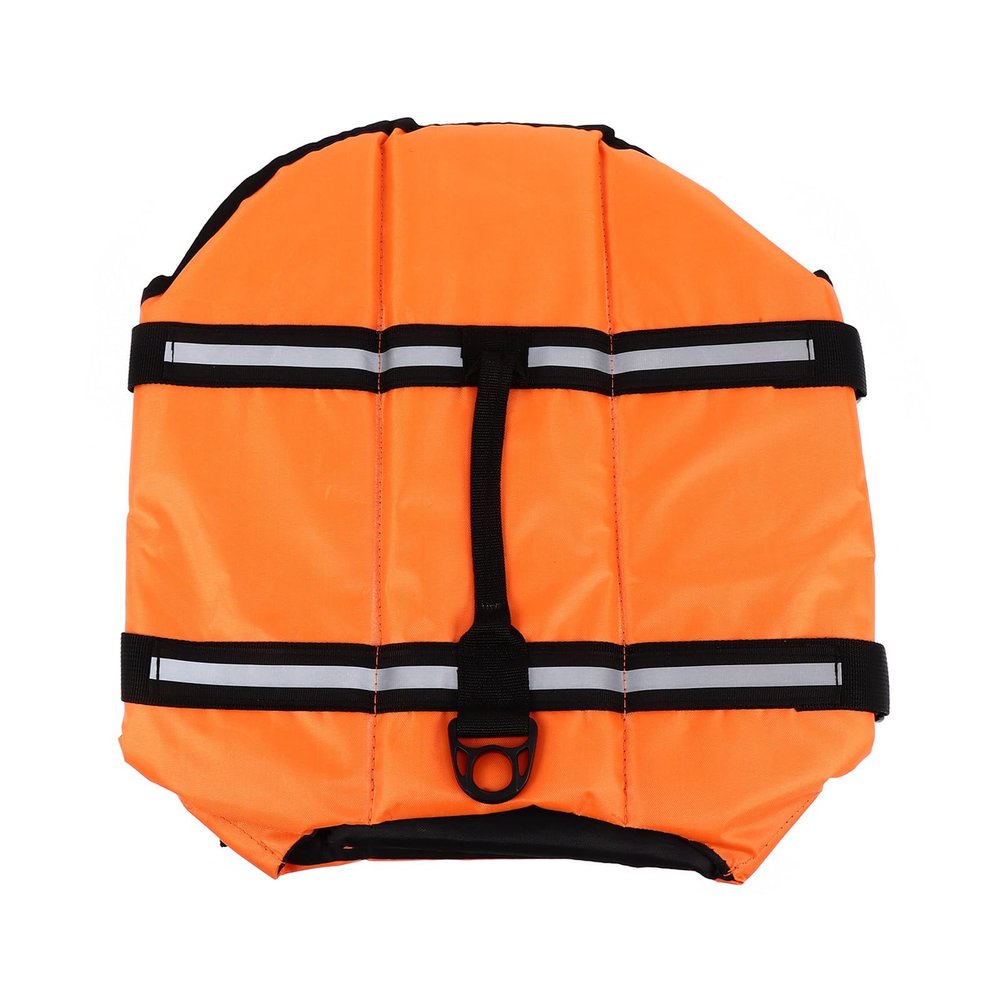TOVINANNA Reflective Orange Dog Life Jacket