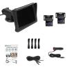 UPALDHOU 7-Inch Baby Car Monitor with Camera, 1080p HD Dual Camera, 150° Wide Angle, 360° Rotation, Night Vision view 1