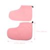 TINEASUR Paraffin Wax Foot Warmers, 2 Pairs, Cotton and Plush, Comfortable Fit for At-Home Foot Care view 2