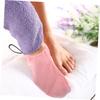 TINEASUR Paraffin Wax Foot Warmers, 2 Pairs, Cotton and Plush, Comfortable Fit for At-Home Foot Care view 4