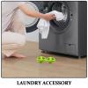 iplusmile 4-Pack Green Plastic Laundry Tangle Preventers for Washers and Dryers view 3