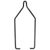 UKCOCO Adjustable Iron Lamp Stand with Base and Hook view 1