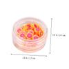 Hemobllo DIY Polymer Clay Nail Art Accessories, 12-Piece Fruit Slices view 2