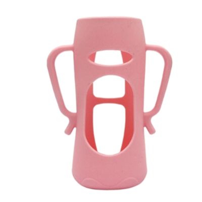 Ldbuejiaja Insulated Glass Bottle Cover with Silicone Grip, Breakage Protection for Baby Bottles