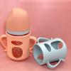 Ldbuejiaja Insulated Glass Bottle Cover with Silicone Grip, Breakage Protection for Baby Bottles view 3