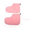 GALPADA 2 Pairs Cotton and Plush Wax Bath Foot Covers view 2