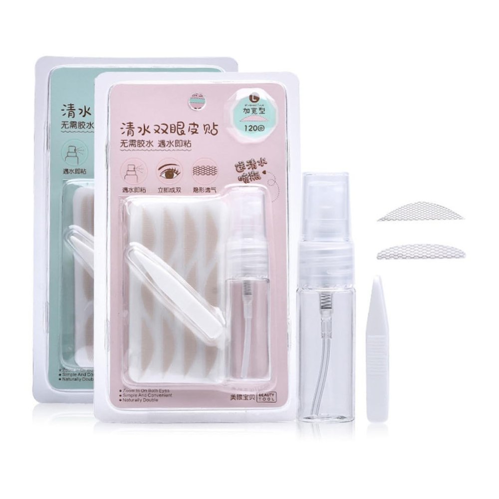 HIAKDOFT Invisible Double Eyelid Stickers, 1 Pack, Thin PP Nonwoven Fabric