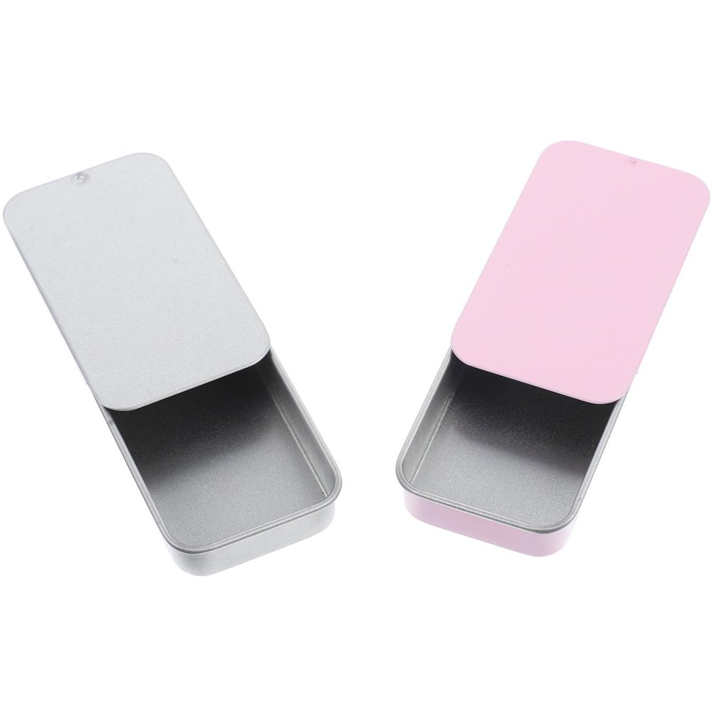 COSMOBETTY 2-Pack Metal Bird Feeder with Sliding Lid