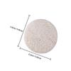 HEATSHAKING Natural Loofah Facial Cleansing Pads, 20 Round Sponges view 2