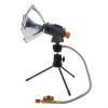 Qualoramall Portable Gas Heater for Camping and Fishing, Fast Efficient Heating, Lightweight Metal Construction with Push Igniter and Flame Control, Black, 13.5 x 13.5 x 17 cm view 3