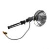 Qualoramall Portable Gas Heater for Camping and Fishing, Fast Efficient Heating, Lightweight Metal Construction with Push Igniter and Flame Control, Black, 13.5 x 13.5 x 17 cm view 4