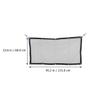 Toddmomy 2-Piece Dog Car Rear Seat Barrier, Nylon and Mesh, 115 x 60 cm view 2