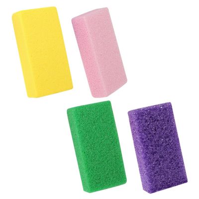 KAJNBN Pedicure Foot Files, Easy to Clean and Reusable, 4-Piece Set, PU, Coarse and Fine Grits