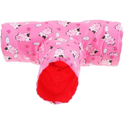 Comfortable Hamster Tunnel in Red