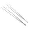MOBUTOFU 2-Pack Long Stainless Steel Feeding Tongs for Aquariums and Reptiles view 1