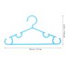 Kids' Plastic Hangers, Non-Slip and Shape-Stable view 2