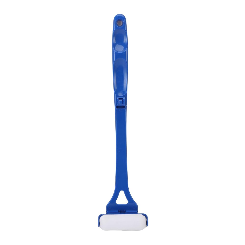 Dpofirs Back Lotion Applicator with Foldable Long Handle and 3 Non-Slip Rollers