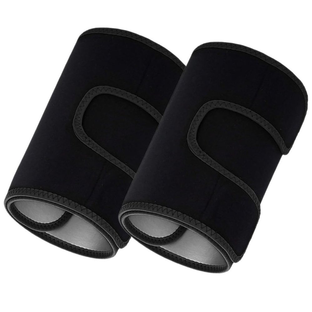 balacoo Thigh Sweat Bands, 1 Pair, Adjustable Fitness Leg Bands for Sauna, Yoga, and Muscle Support
