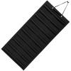 Black Felt Hanging Organizer for Hair Accessories and Claw Clips view 1