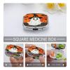 Smiling Ghost Metal Pill Organizer with 2 Compartments and Mirror view 4